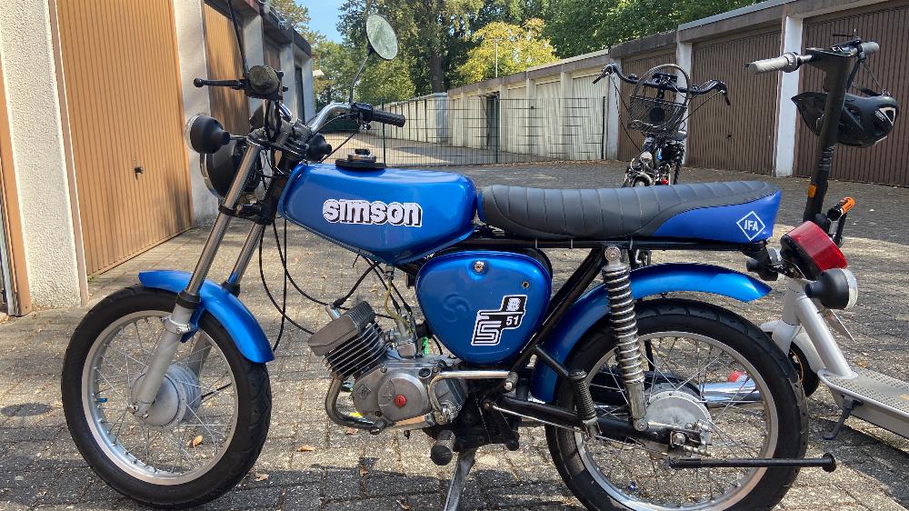 Motorrad verkaufen Simson S51 B1-4 Ankauf